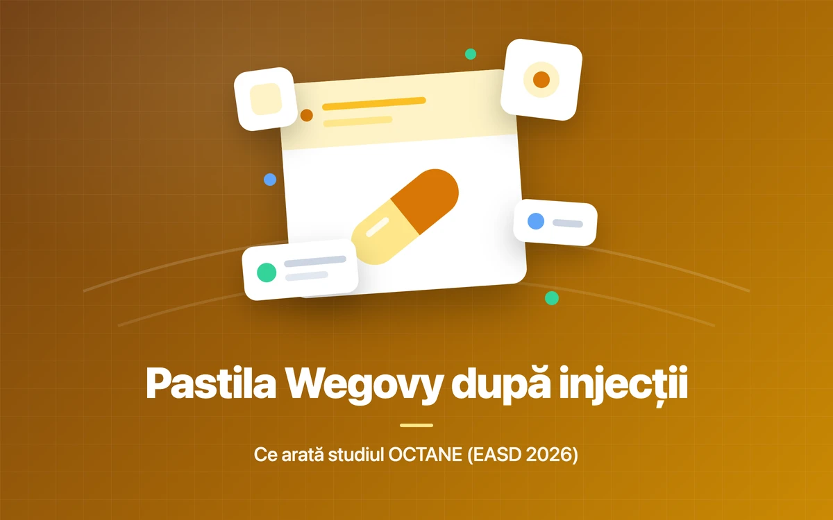 Pastila Wegovy după injecții: ce arată studiul OCTANE